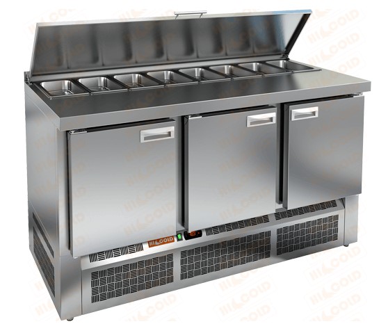 Стол холодильный для салатов (саладетта) HICOLD SLE2-111SN